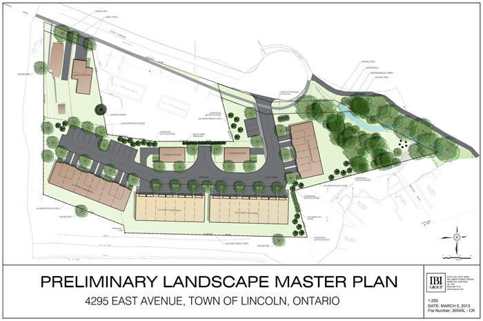 Cretaro Homes Orchard Lane Site Plan